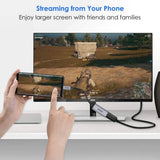 darrahopens Electronics > Mobile Accessories CHOETECH HUB-H10 USB-C To HDMI Braided Cable Adapter