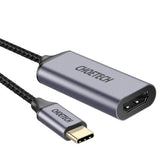 darrahopens Electronics > Mobile Accessories CHOETECH HUB-H10 USB-C To HDMI Braided Cable Adapter