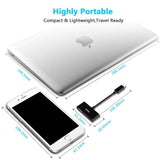 darrahopens Electronics > Mobile Accessories CHOETECH HUB-M03 USB-C To HDMI Adapter(4K@60hz) with 60W PD Charging Port