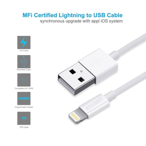 darrahopens Electronics > Mobile Accessories Choetech IP0027 iPhone 8-pin Cable 1.8m