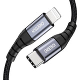 darrahopens Electronics > Mobile Accessories CHOETECH IP0042 USB-C MFI Certified iPhone Cable 3M