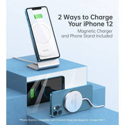 darrahopens Electronics > Mobile Accessories CHOETECH MA00117-SL MagLeap Magnetic Wireless Charger with Stand and AC Adapter