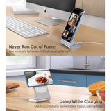darrahopens Electronics > Mobile Accessories CHOETECH MA00117-SL MagLeap Magnetic Wireless Charger with Stand and AC Adapter