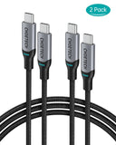 darrahopens Electronics > Mobile Accessories CHOETECH MIX00073 (XCC-1002 x2) 100W USB-C Braided Fast Charging Cable 1.8M 2 Pack