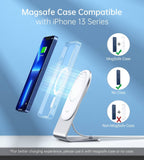 darrahopens Electronics > Mobile Accessories CHOETECH MIX00117SL Magasafe Fast Wireless Charger Stand Holder For iPhone 13/12 (H047+T517)