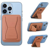 Darrahopens Electronics > Mobile Accessories CHOETECH PC0003-DBW Magnetic Card Holder for iPhone 12/13/14 (Brown)
