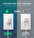 darrahopens Electronics > Mobile Accessories Choetech PD6009 40W Dual Fast USB C Charger 2-Port 20W PD 3.0 With Foldable Plug