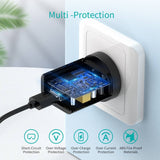 darrahopens Electronics > Mobile Accessories CHOETECH Q5003 18W QC Quick Charger (Black)