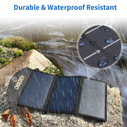 darrahopens Electronics > Mobile Accessories CHOETECH SC001 19W Portable Solar Panel Charger SunPower Panels Dual USB Charger for Camping/RV/Outdoors
