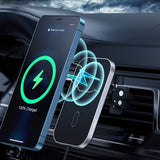darrahopens Electronics > Mobile Accessories CHOETECH T200F-201 15W MagLeap Magnetic Wireless Car Charger Holder with 1M Cable