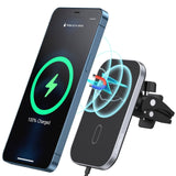 darrahopens Electronics > Mobile Accessories CHOETECH T200F-201 15W MagLeap Magnetic Wireless Car Charger Holder with 1M Cable