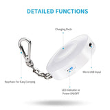 Darrahopens Electronics > Mobile Accessories CHOETECH T313 MFI Magnetic Wireless Charger 900mAh power for iWatch (White)