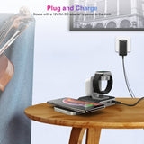 darrahopens Electronics > Mobile Accessories CHOETECH T316 4-in-1 Wireless Charging Station for iPhone/Apple Watch/iPod and all Qi Wireless Cell phones