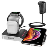 darrahopens Electronics > Mobile Accessories CHOETECH T316 4-in-1 Wireless Charging Station for iPhone/Apple Watch/iPod and all Qi Wireless Cell phones