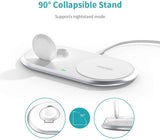 darrahopens Electronics > Mobile Accessories CHOETECH T317 2-in-1 Dual Wireless Charger Pad (MFI Certified)