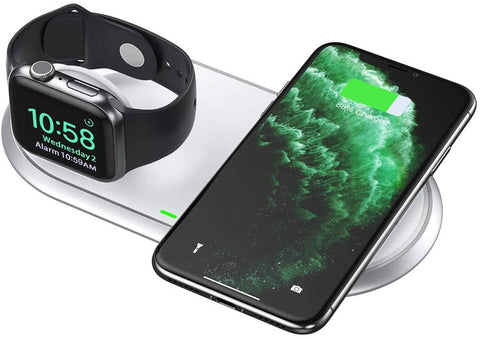 darrahopens Electronics > Mobile Accessories CHOETECH T317 2-in-1 Dual Wireless Charger Pad (MFI Certified)