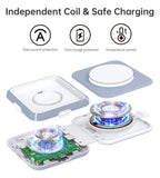 Darrahopens Electronics > Mobile Accessories CHOETECH T323 2-in-1 Magsafe&MFI Wireless Charger
