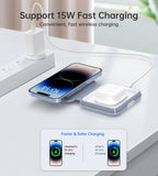 Darrahopens Electronics > Mobile Accessories CHOETECH T323 2-in-1 Magsafe&MFI Wireless Charger
