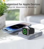 Darrahopens Electronics > Mobile Accessories CHOETECH T323 2-in-1 Magsafe&MFI Wireless Charger