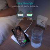 darrahopens Electronics > Mobile Accessories CHOETECH T511BW Qi Certified Fast Wireless Charging Pad Black And White 2 Pack