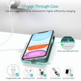darrahopens Electronics > Mobile Accessories CHOETECH T511BW Qi Certified Fast Wireless Charging Pad Black And White 2 Pack