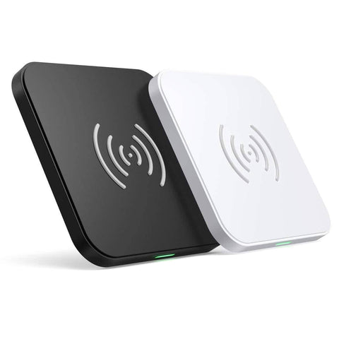darrahopens Electronics > Mobile Accessories CHOETECH T511BW Qi Certified Fast Wireless Charging Pad Black And White 2 Pack