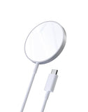 darrahopens Electronics > Mobile Accessories CHOETECH T517-F 15W Magsafe Magnetic Wireless Charger White 1.5M