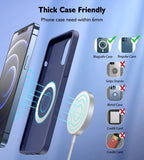 Darrahopens Electronics > Mobile Accessories CHOETECH T518-F 15W Removable Wireless Magnetic Charger for iPhone12/13/14