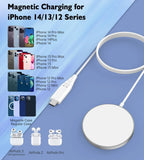 Darrahopens Electronics > Mobile Accessories CHOETECH T518-F 15W Removable Wireless Magnetic Charger for iPhone12/13/14
