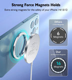 Darrahopens Electronics > Mobile Accessories CHOETECH T518-F 15W Removable Wireless Magnetic Charger for iPhone12/13/14