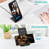 darrahopens Electronics > Mobile Accessories CHOETECH T524S 10W/7.5W Fast Wireless Charging Stand with AC Adapter