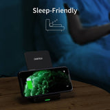 darrahopens Electronics > Mobile Accessories CHOETECH T524S 10W/7.5W Fast Wireless Charging Stand with AC Adapter