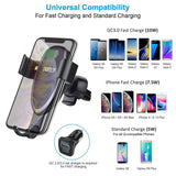 darrahopens Electronics > Mobile Accessories CHOETECH T536-S Fast Wireless Charging Car Mount Phone Holder