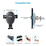darrahopens Electronics > Mobile Accessories CHOETECH T536-S Fast Wireless Charging Car Mount Phone Holder