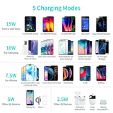 darrahopens Electronics > Mobile Accessories CHOETECH T550-F Airpods/Phone Wireless Fast Charging Pad