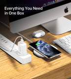 darrahopens Electronics > Mobile Accessories CHOETECH T550-F Airpods/Phone Wireless Fast Charging Pad
