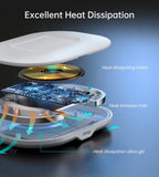 darrahopens Electronics > Mobile Accessories CHOETECH T550-F Airpods/Phone Wireless Fast Charging Pad