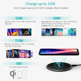 darrahopens Electronics > Mobile Accessories CHOETECH T559-F 15W Wireless Charging Pad with AC Adapter