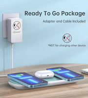 darrahopens Electronics > Mobile Accessories CHOETECH T569-S Magleap 3-in-1 Magnetic Wireless Charging pad with AC Adapter