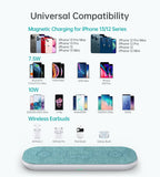 darrahopens Electronics > Mobile Accessories CHOETECH T569-S Magleap 3-in-1 Magnetic Wireless Charging pad with AC Adapter