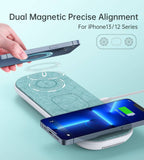 darrahopens Electronics > Mobile Accessories CHOETECH T569-S Magleap 3-in-1 Magnetic Wireless Charging pad with AC Adapter