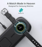 darrahopens Electronics > Mobile Accessories Choetech T570-S 2-in-1 Wireless Charger, 10W Max Wireless Charging Pad with Adapter for Galaxy Watch