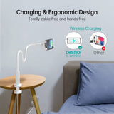Darrahopens Electronics > Mobile Accessories CHOETECH T584-F 2-in-1 15W Phone Mount with Fast Wireless Charger (for 4-7 inch)