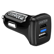 darrahopens Electronics > Mobile Accessories Choetech TC0005 36W Quick Charge 3.0 USB Type-C Car Charger