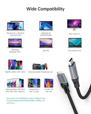 darrahopens Electronics > Mobile Accessories CHOETECH XCC-1002 USB-C to USB-C PD100W 5A Fast Charging Cable 1.8M