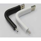 darrahopens Electronics > Mobile Accessories Flexible USB Data Sync Stand Mount Cable for iPhone 5/ 5S /6 BLACK ONLY