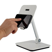 darrahopens Electronics > Mobile Accessories Full Motion 3 in 1 Smartphone Tablet and Notebook Holder White