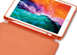 Darrahopens Electronics > Mobile Accessories IPad 10.2 2019 7th Pencil Holder Slim Smart TPU Soft Case Orange
