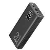 Darrahopens Electronics > Mobile Accessories KIVEE PT23 20000mAh Power Bank with Digital Display Black