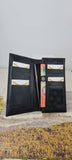 Darrahopens Electronics > Mobile Accessories Leather Phone Wallet - Black